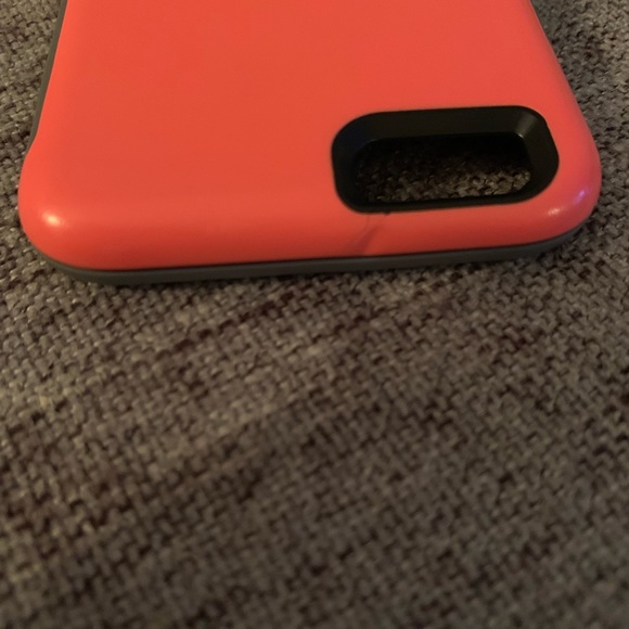 Otterbox 6 / 6s Coral and Grey Gray Phone Case - Picture 6 of 7